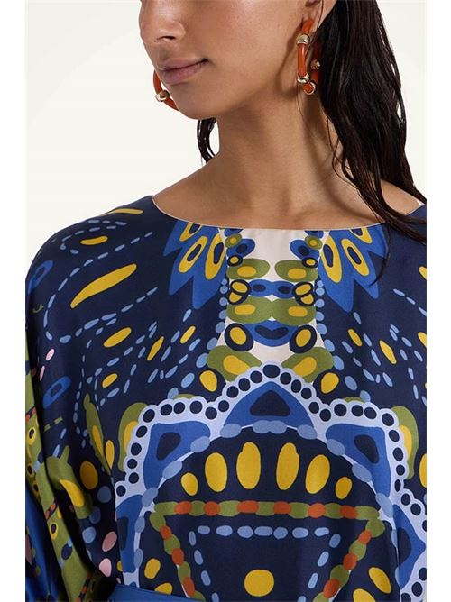 Square Kaftan Dress LA DOUBLEJ. | DRE0872SIL006CHA05MU01